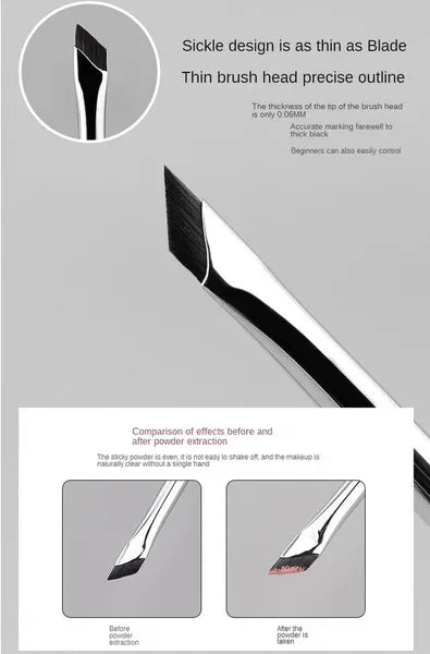 Upgrade Blade Eyeliner Brush Ultra Thin Fine Angle