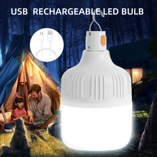 Outdoor USB Rechargeable LED Lamp Bulbs High Brightness